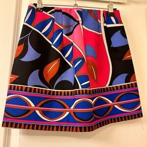 Zara Printed Mini Skirt
